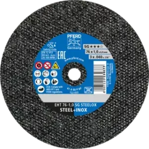 Cut-off wheels SG STEELOX 76mm x 1.0mm