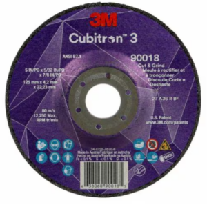 Cubitron™ 3 Cut and Grind Wheel 125x4.2x22.23mm