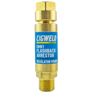COMET Flashback Arrestor Regulator Mount Oxygen