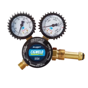 BlueJet Oxygen Side Inlet Regulator 1000kPA